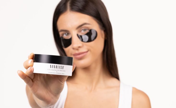 żelowe płatki pod oczy nanolash